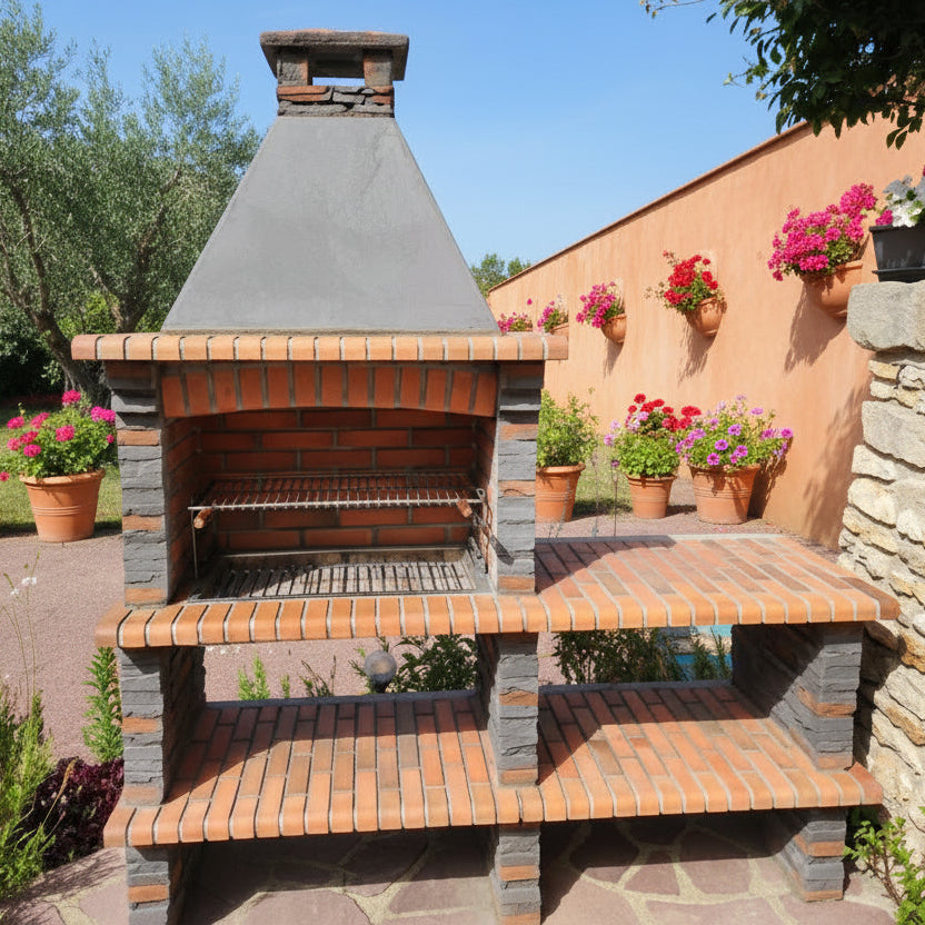 Stein-Grill Rivieira XL 422 – Mit Modul & Edelstahlspüle