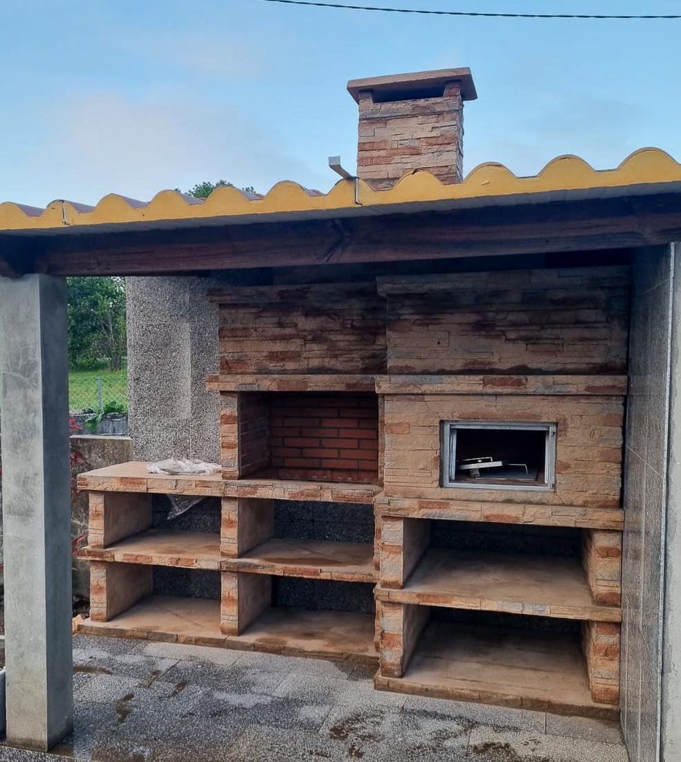 🔥 Barbecue Rocca Four 464 – Mit Holzofen & Seitenwaschbecken
