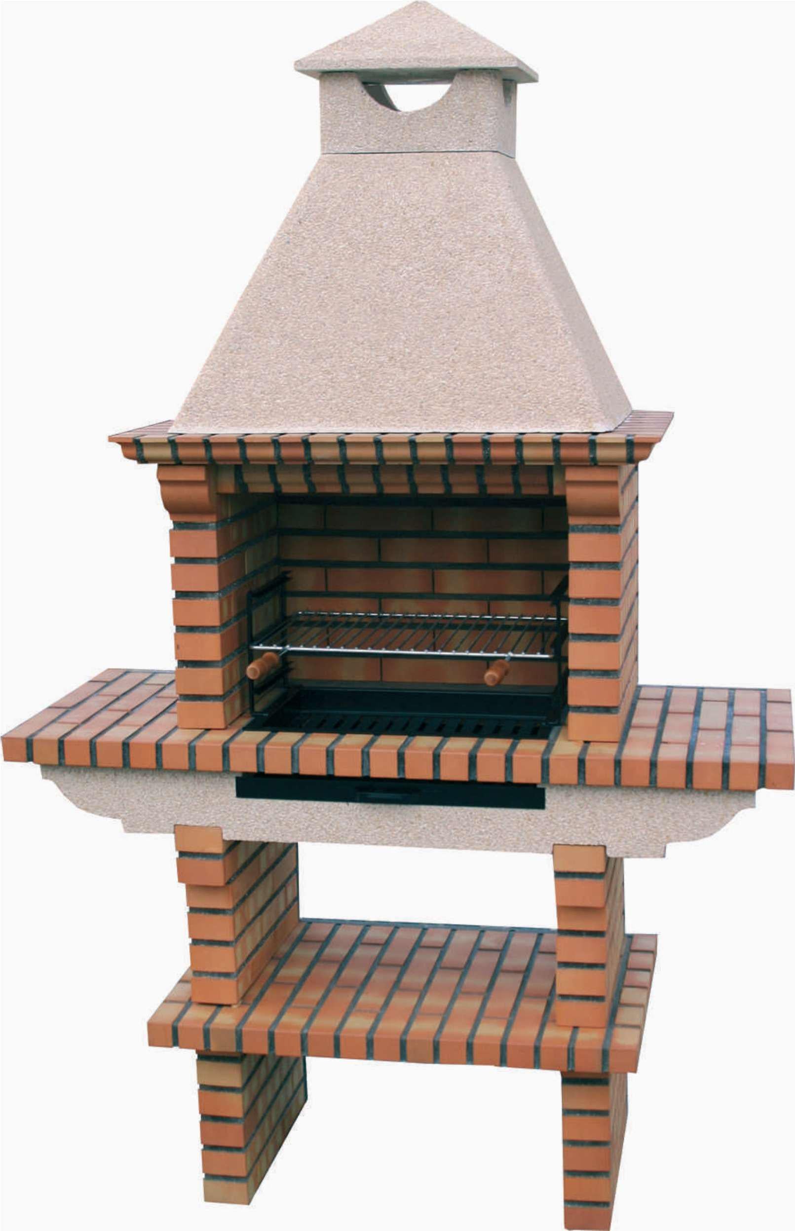 TerraCotto Backstein-Grill 108 – Traditionelles Premium-Modell