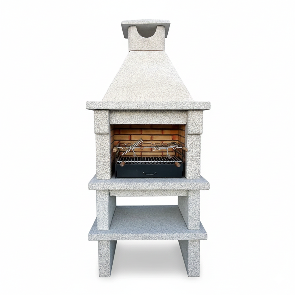 Pietra 050 – Granit-Grill mit feuerfester Brennkammer