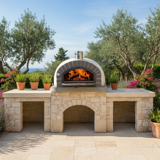FUMARO 110 cm Holzofen – Traditioneller Pizzaofen