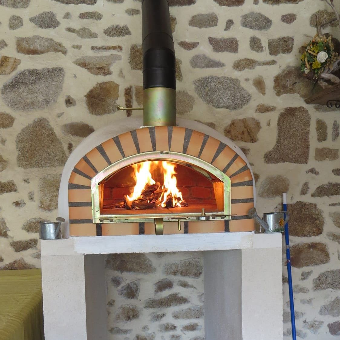 Vesuvio 90 cm Holzofen – Traditioneller Pizzaofen