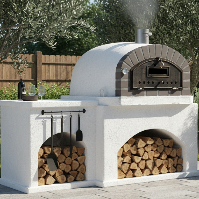 FUMARO 120 cm Holzofen – Traditioneller Pizzaofen