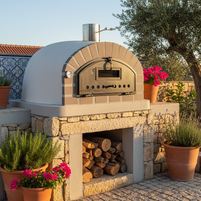 FUMARO 110 cm Holzofen – Traditioneller Pizzaofen