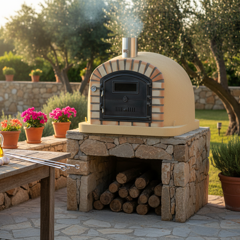 Maestro 100 cm Holzofen – Authentischer Pizzaofen