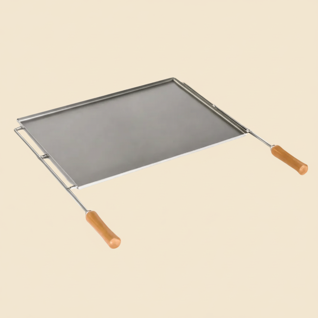 Edelstahl-Plancha Linea – 58×38 oder 78×38 cm – Offizielles Zubehör 🔥🍳