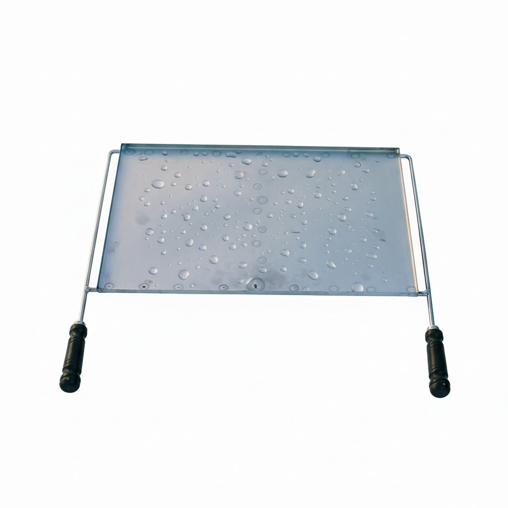 Plancha-Grill aus Edelstahl – Grillplatte für Barbecues (60×38 bis 100×60 cm)
