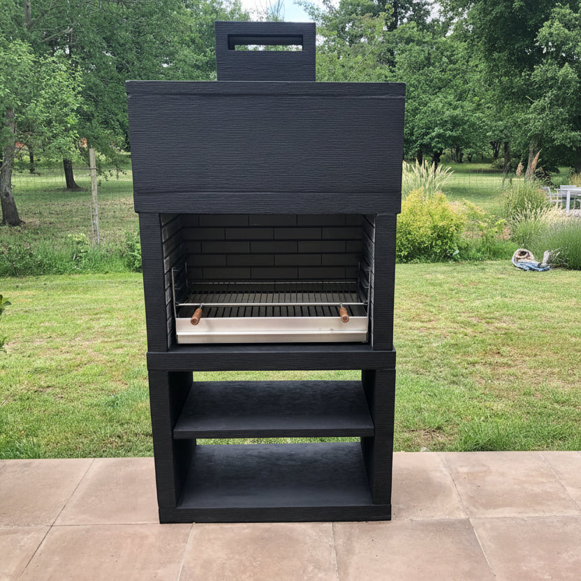 Linie 25 – Moderner Design-Grill (4 Farben) inklusive 80 cm Edelstahlrost