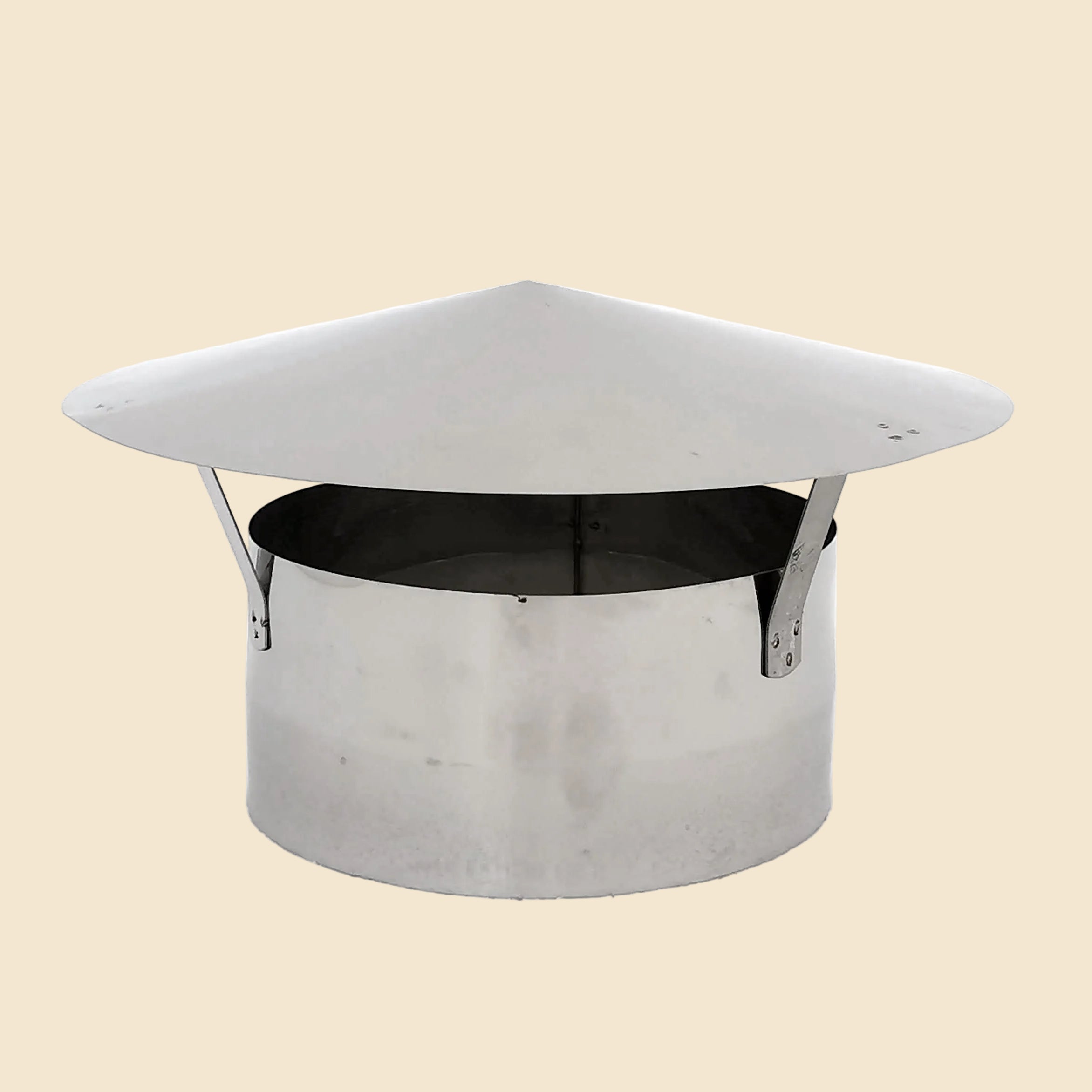 Edelstahl-Schornsteinaufsätze Ø 200 mm – Einfach / Girandole / Saturn