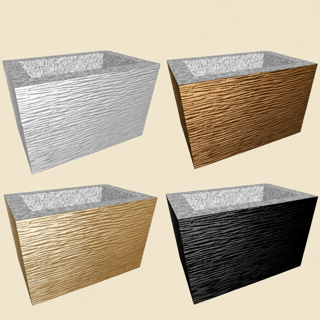 Schornsteinaufsatz Linea (Kunststein) – 4 Farben – Palettenversand