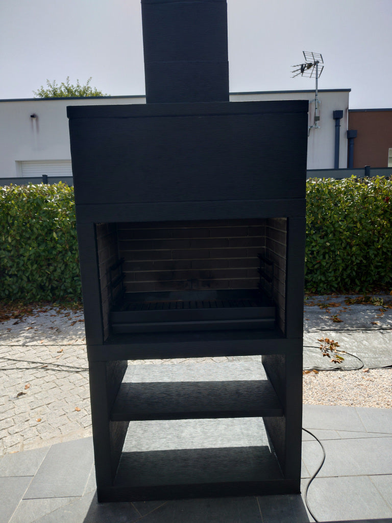 Linie 25 – Moderner Design-Grill (4 Farben) inklusive 80 cm Edelstahlrost