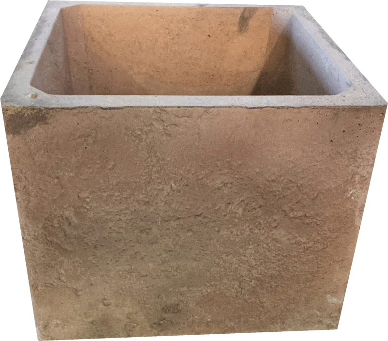 Schornsteinaufsatz Linea (Kunststein) – 4 Farben – Palettenversand