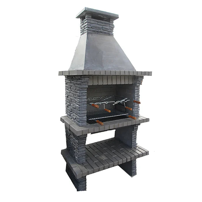 Toscana 128 – Grill aus Kunststein mit 60-cm-Grillrost