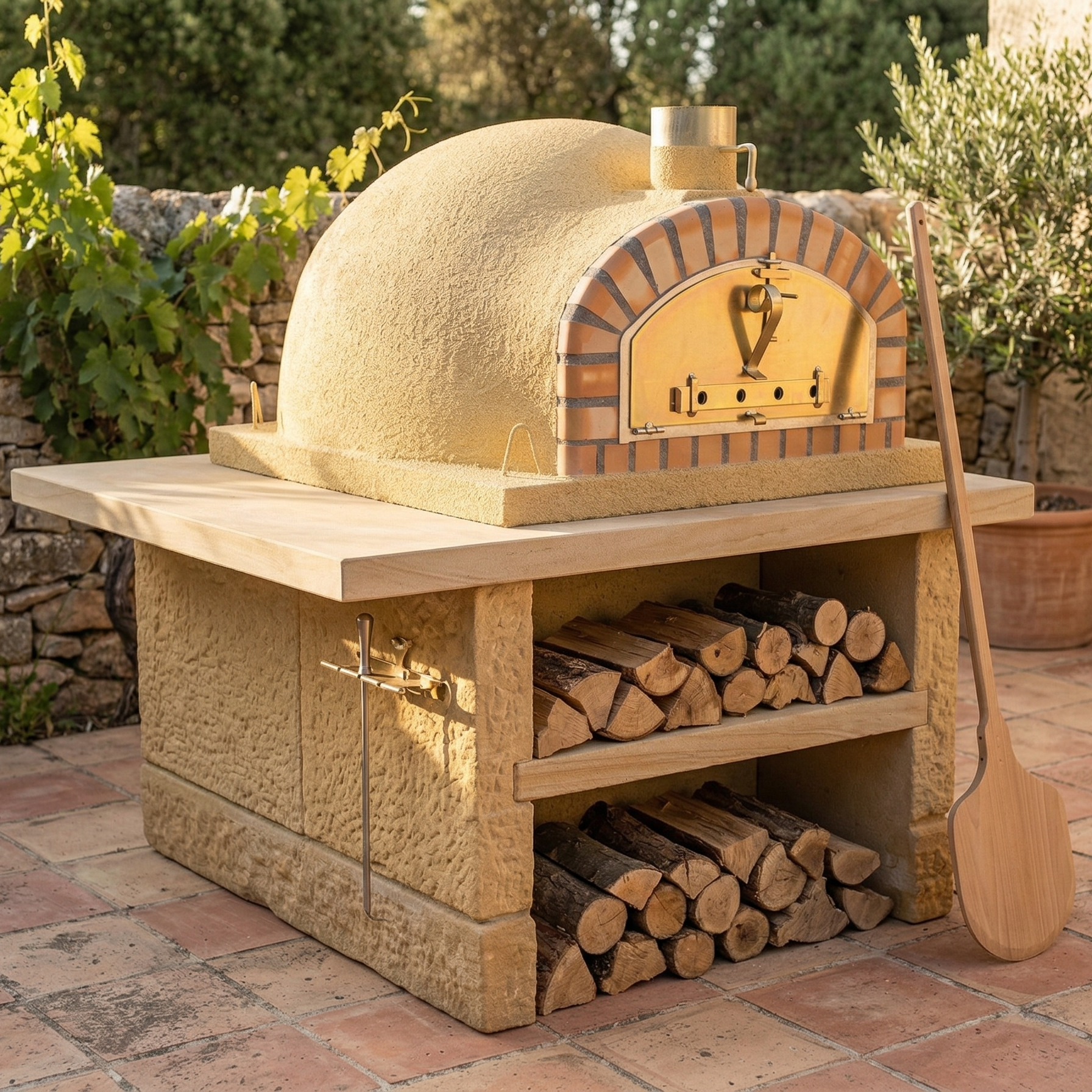 Vesuvio 110 cm Holzofen – Hochwertiger Pizzaofen