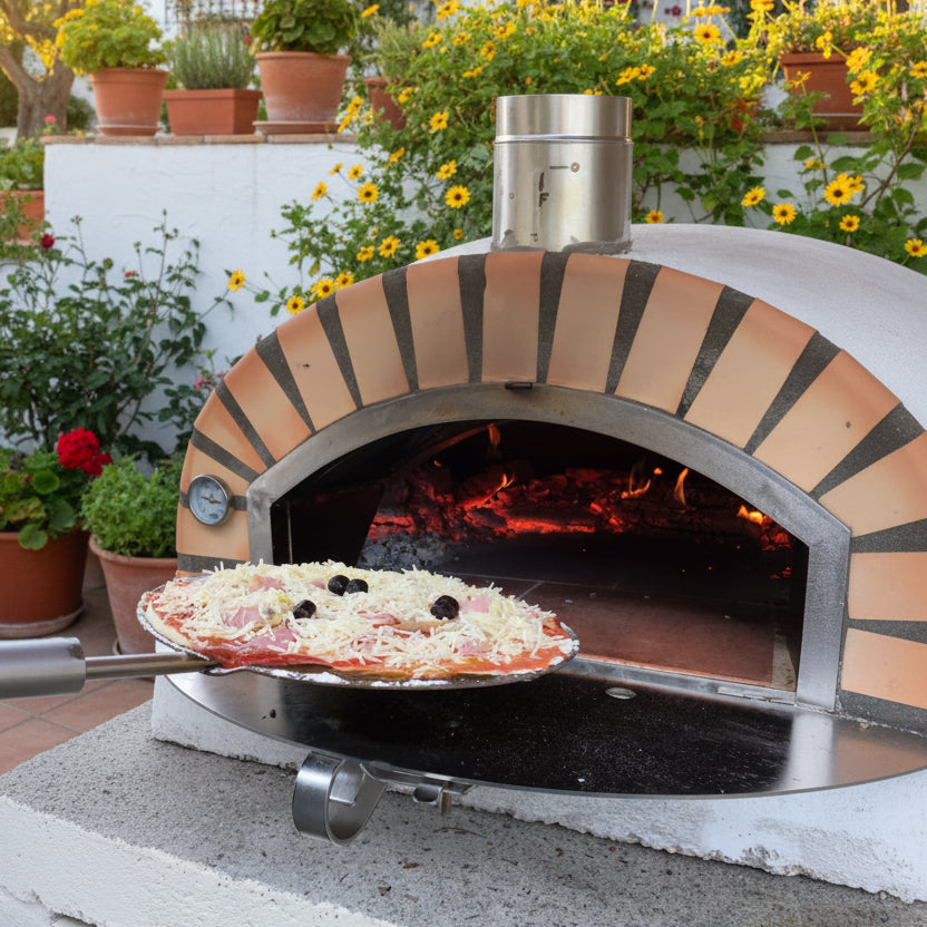 Vesuvio 120 cm Holzofen – Professioneller Pizzaofen