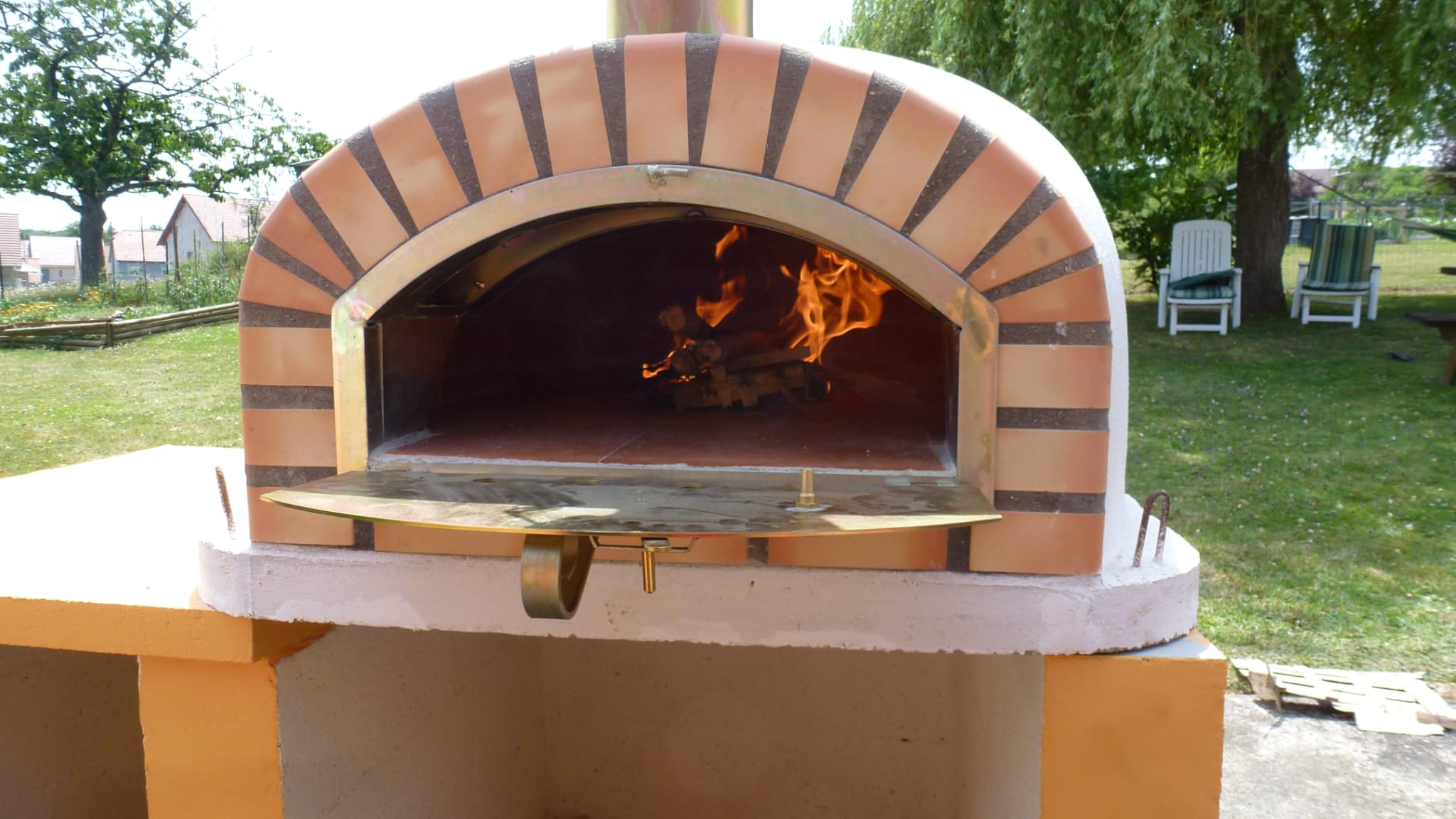 Vesuvio 110 cm Holzofen – Hochwertiger Pizzaofen