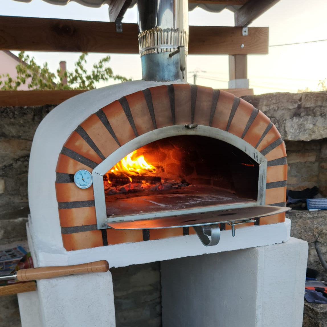 Vesuvio 120 cm Holzofen – Professioneller Pizzaofen