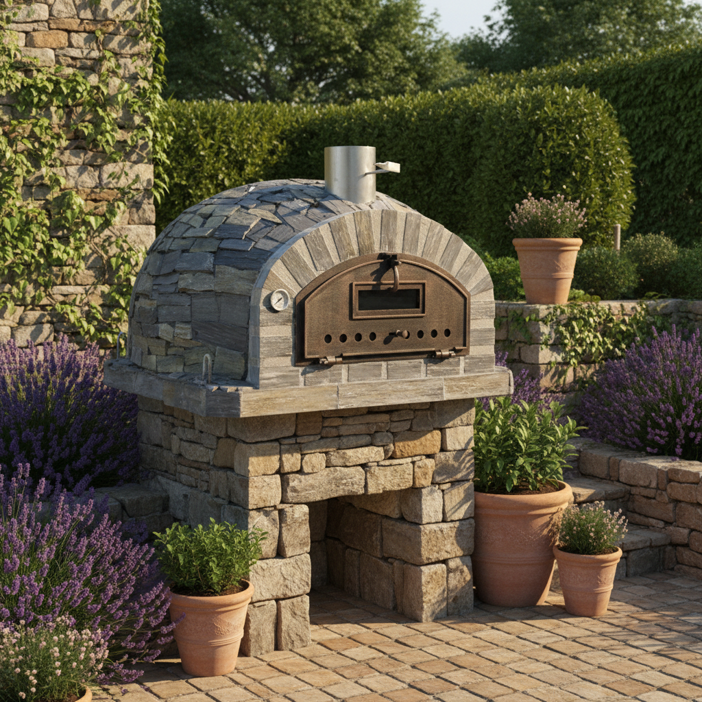 ROCCA Holzofen – Naturstein | Premium-Kollektion