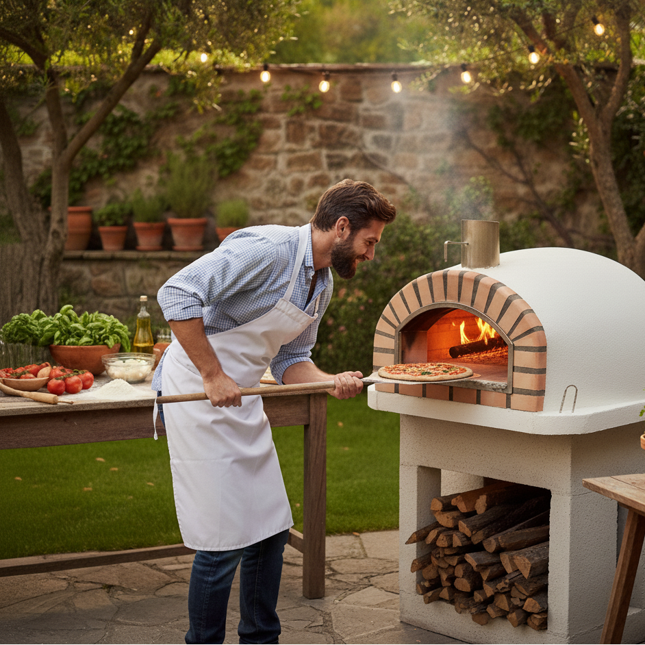 Vesuvio 100 cm Holzofen – Authentischer Pizzaofen