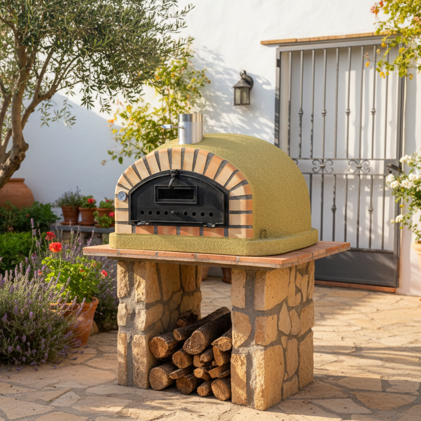 Vesuvio 90 cm Holzofen – Traditioneller Pizzaofen