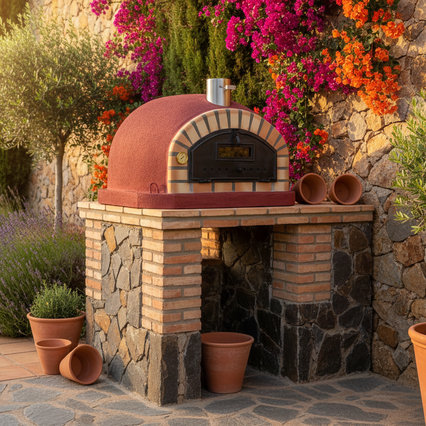 Vesuvio 90 cm Holzofen – Traditioneller Pizzaofen