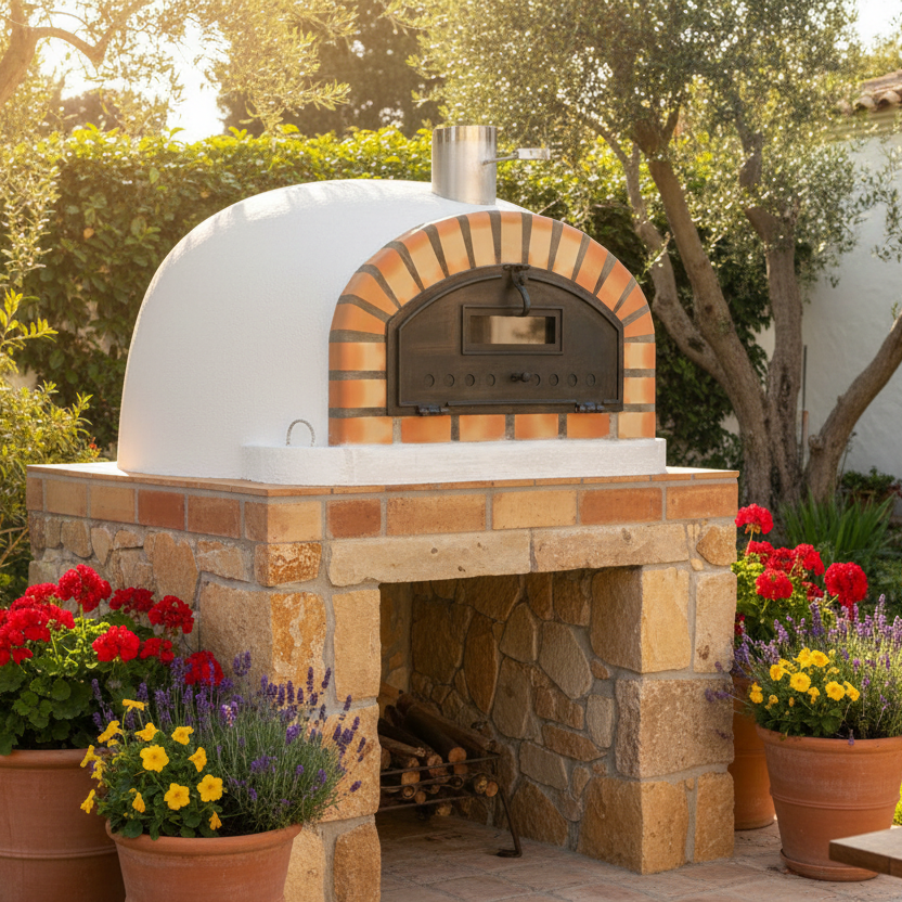 Vesuvio 90 cm Holzofen – Traditioneller Pizzaofen