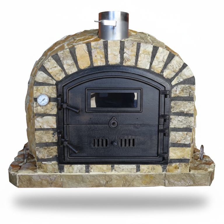 VULCANO Holzofen – Naturstein | Premium-Kollektion