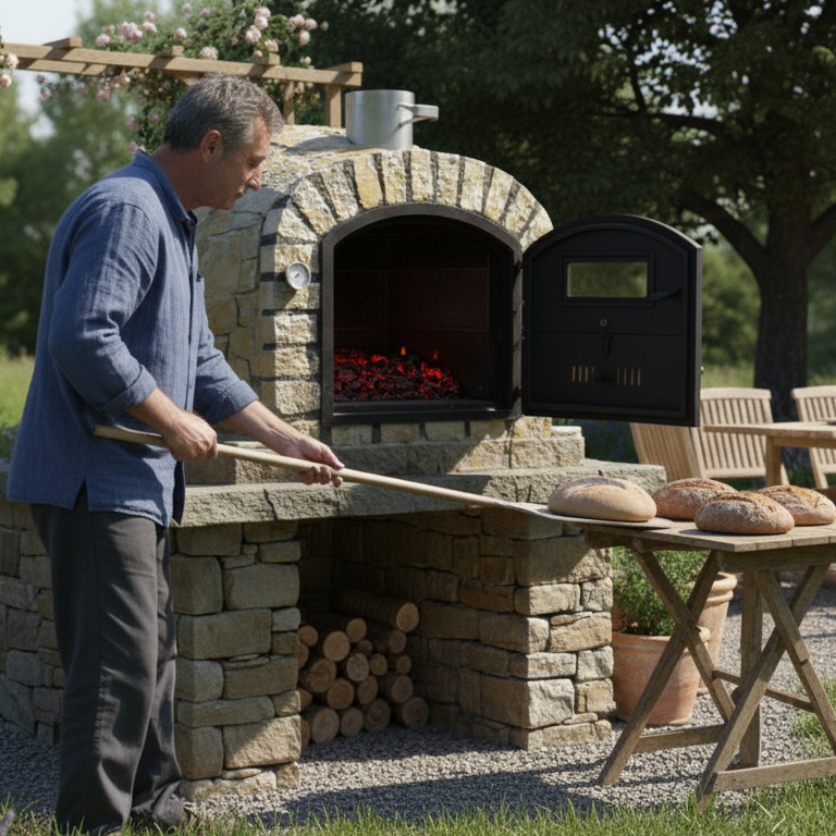 VULCANO Holzofen – Naturstein | Premium-Kollektion