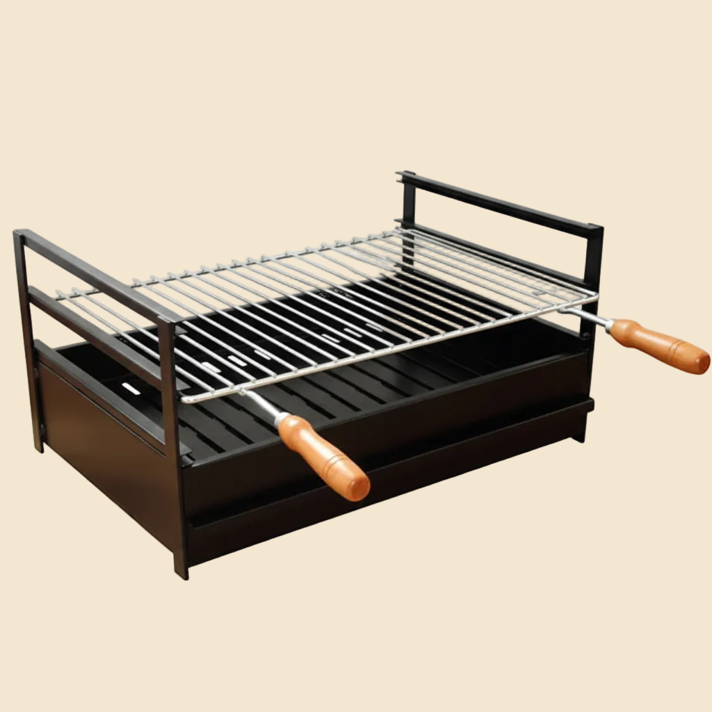 Granito 49 – Outdoor-Granitküche mit Spülbecken und Grill 70 cm