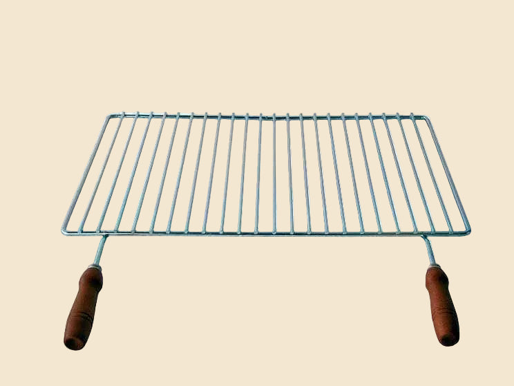 Zusätzlicher Grillrost – Stahl oder Edelstahl (verschiedene Größen)