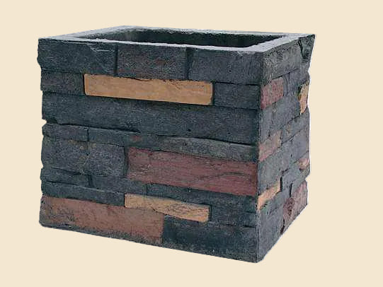 Kaminerhöhung 27 cm – Terracotto / Rustika / Nexa