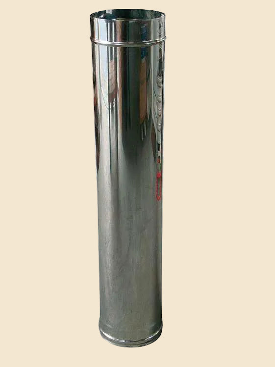 Edelstahlkaminrohr Ø 200 mm – Inoxa Serie (50 cm / 100 cm)