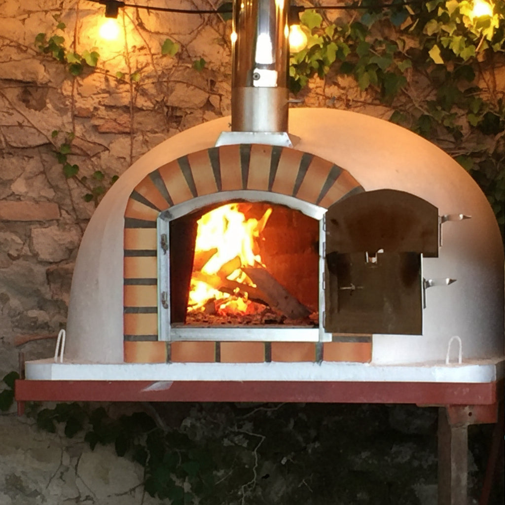 Maestro 120 cm Holzofen – Hochwertiger Pizza- und Drehspießofen