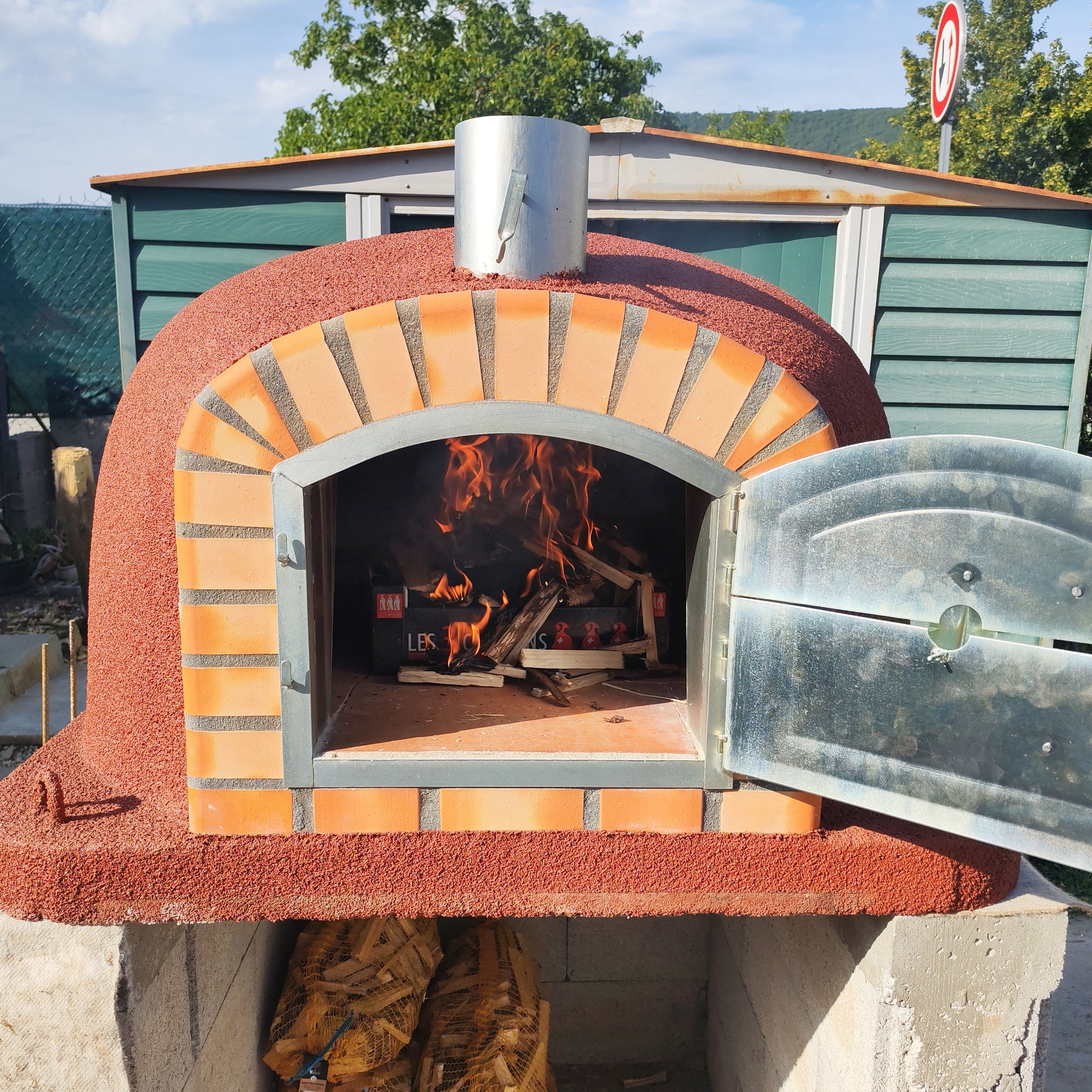 Maestro 100 cm Holzofen – Authentischer Pizzaofen