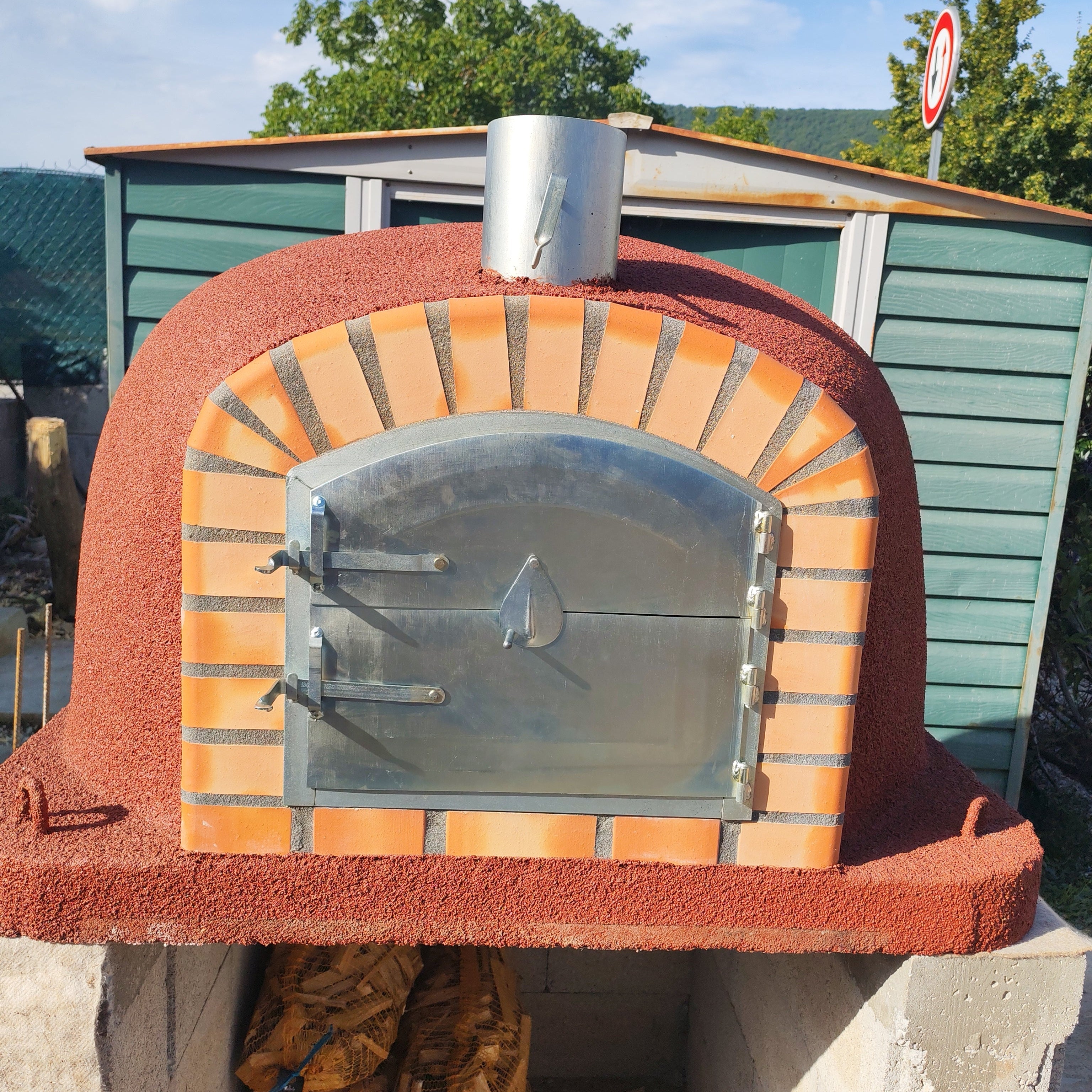 Maestro 100 cm Holzofen – Authentischer Pizzaofen