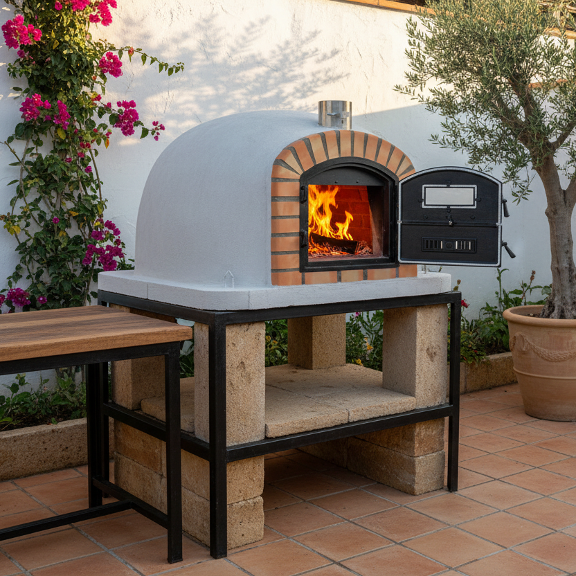Maestro 110 cm Holzofen – Professioneller Pizza- und Brotbackofen