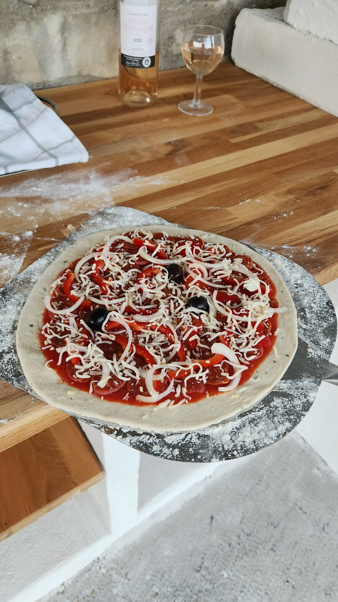 Vesuvio 90 cm Holzofen – Traditioneller Pizzaofen